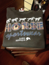 FELPA DIS. HORSE SPORTSWEAR